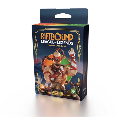 Lee Sin - Riftbound League of Legends TCG - Set One Origins Champion Deck Lee Sin 